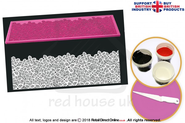 Wild Daisy | Cake Lace Mats | Cake Decorating Starter Kit | Cake Decorating Craft Tool