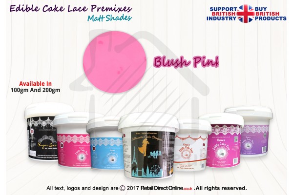 Blush Pink Colour | Edible Printing Ink colour | Natural Matt Shade | 100 Grams