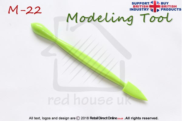 Cake Decorating Craft Modelling Tools | Double Ended | Gum Paste Flower Paste Modelling Sugar Paste Craft | M-22