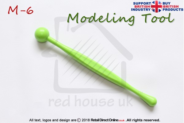 Cake Decorating Craft Modelling Tools | Double Ended | Gum Paste Flower Paste Modelling Sugar Paste Craft | M-6