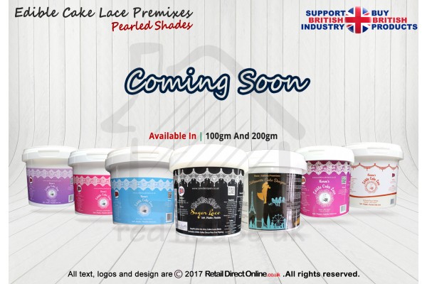Baby Pink Colour | Silhouette Cake Design Premixes | Pearled Shade | 100 Grams