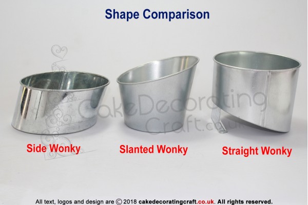 Topsy Turvy Round Baking Tins Pans | 8 10 " | 2 Tiers Multilayer | Cake Decorating Craft 