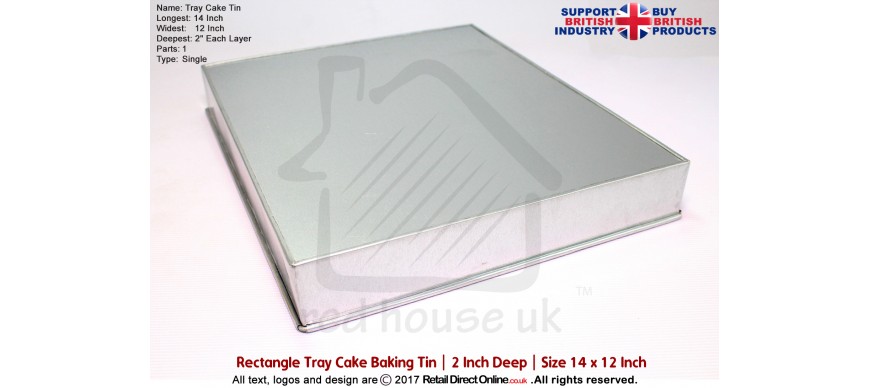 Rectangle Cake Baking Tray