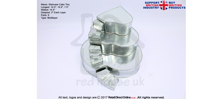 Staircase Cake Tins