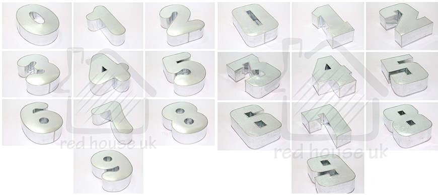 Number Cake Tins
