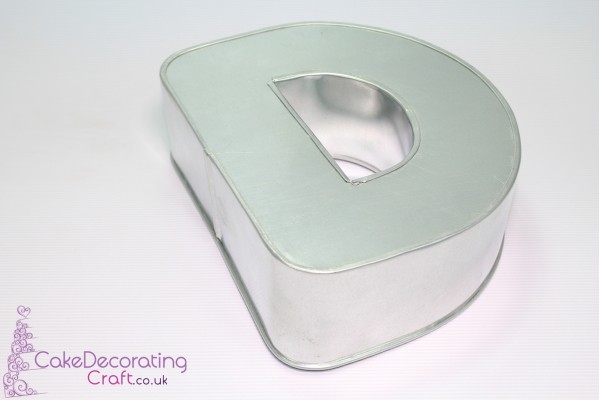 Alphabet D | Novelty Shape | Cake Baking Tins and Pans | 3" Deep