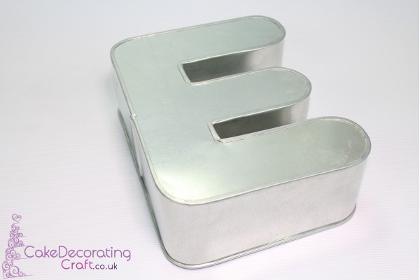 Alphabet E | Novelty Shape | Cake Baking Tins and Pans | 3" Deep