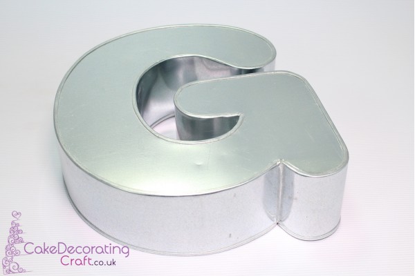 Alphabet G | Novelty Shape | Cake Baking Tins and Pans | 3" Deep