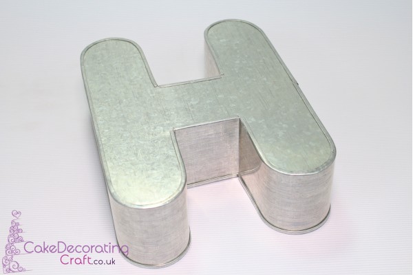 Alphabet H | Novelty Shape | Cake Baking Tins and Pans | 3" Deep