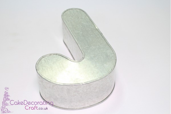 Alphabet J | Novelty Shape | Cake Baking Tins and Pans | 3" Deep