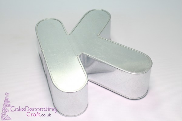 Alphabet K | Novelty Shape | Cake Baking Tins and Pans | 3" Deep