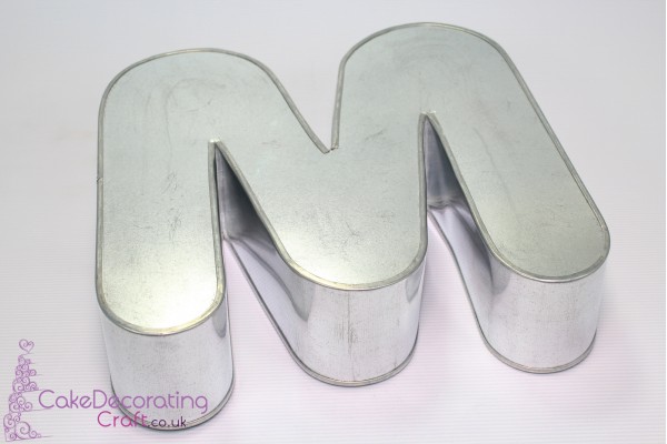 Alphabet M | Novelty Shape | Cake Baking Tins and Pans | 3" Deep
