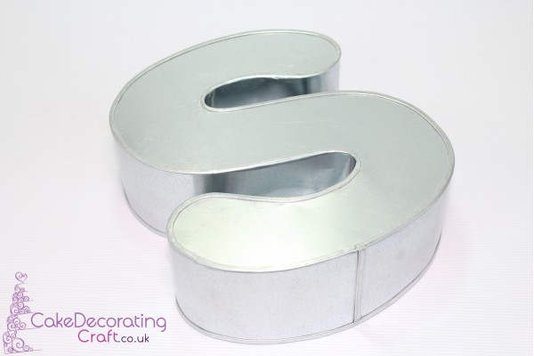 Alphabet S | Novelty Shape | Cake Baking Tins and Pans | 3" Deep