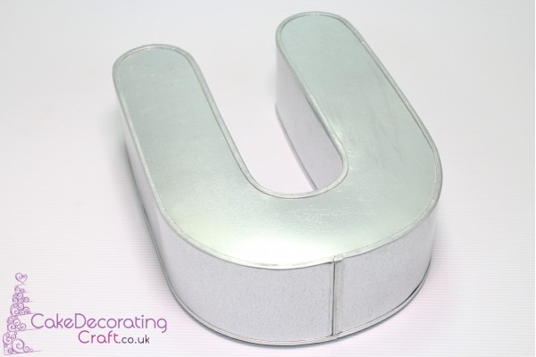 Alphabet U | Novelty Shape | Cake Baking Tins and Pans | 3" Deep