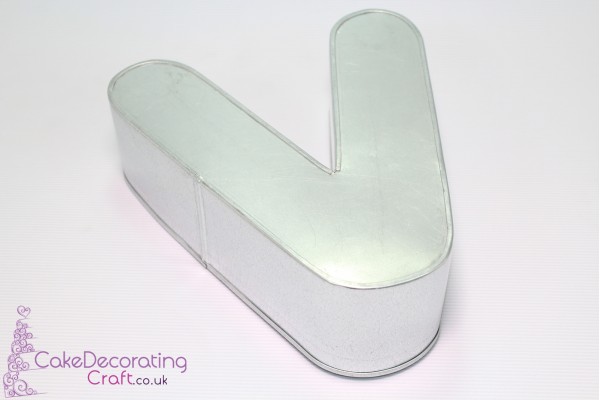 Alphabet V | Novelty Shape | Cake Baking Tins and Pans | 3" Deep