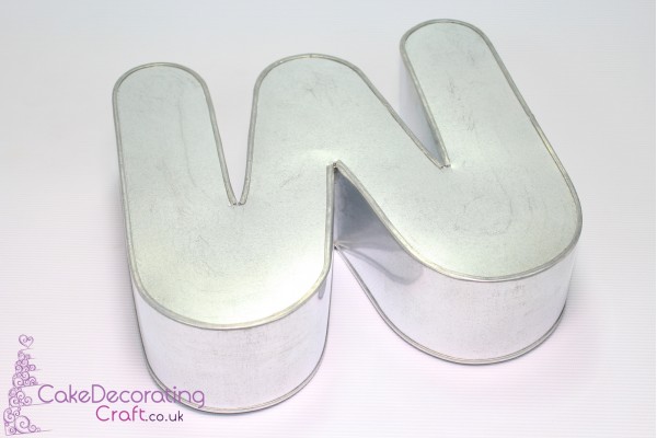 Alphabet W | Novelty Shape | Cake Baking Tins and Pans | 3" Deep