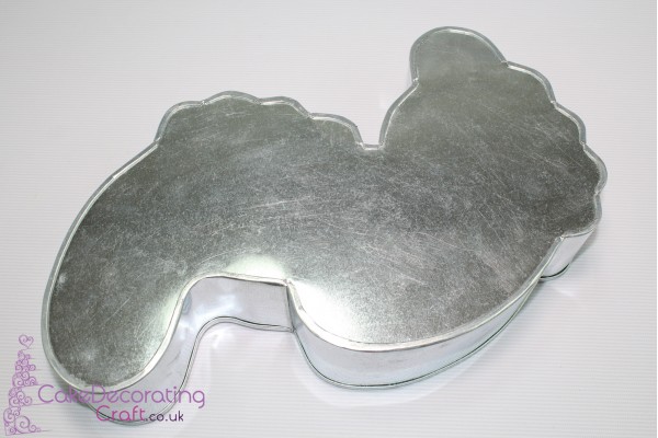 Baby Foot| Novelty Shape | Cake Baking Tins and Pans | 3" Deep