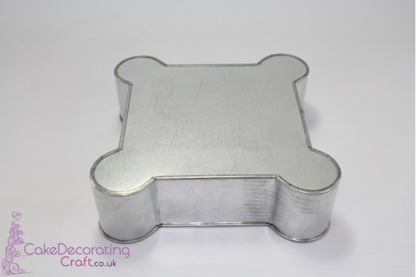 Castle Base Square | Tile Single | Novelty Shape | Cake Baking Tins and Pans | 3" Deep