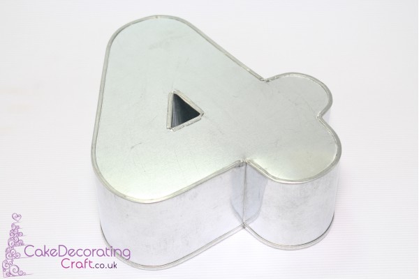 New Small Number 4 | Novelty Shape | Cake Baking Tins and Pans | 3" Deep | Four