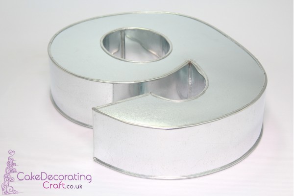 Large Number 9 | Novelty Shape | Cake Baking Tins and Pans | 3" Deep | Nine