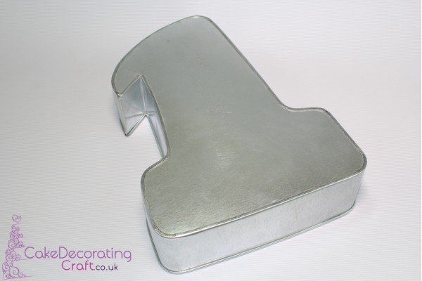 Special Size Large Number 1 | Round Corner | Novelty Shape | Cake Baking Tins and Pans | 3" Deep