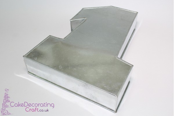 Special Size Large Number 1 | Sharp Corner | Novelty Shape | Cake Baking Tins and Pans | 3" Deep