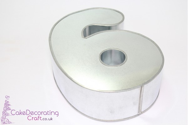 New Small Number 6 | Novelty Shape | Cake Baking Tins and Pans | 3" Deep | Six