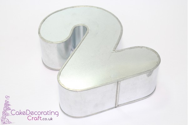 New Small Number 2 | Novelty Shape | Cake Baking Tins and Pans | 3" Deep | Two