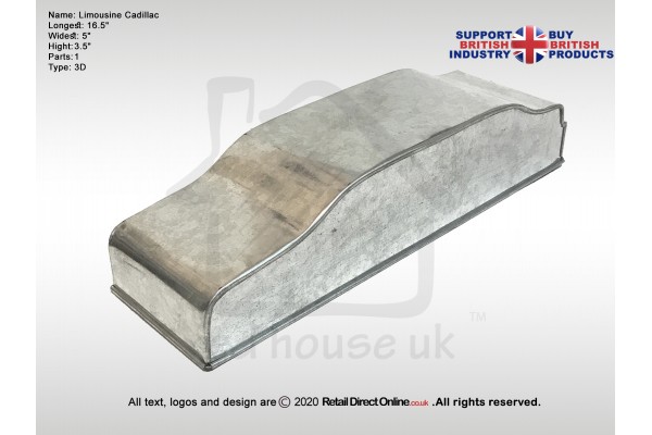 Limousine Cadillac | Novelty Shape | Cake Baking Tins and Pans | 3.5" Deep
