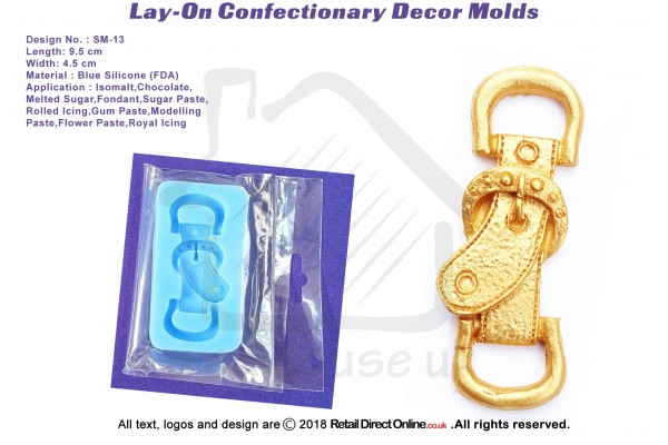 SM-13 | Silicon Molds | Silicon Moulds | For Gumpaste Sugarpaste Fondant Modelling Paste | Cake and Cupcake Decorating Craft Tool