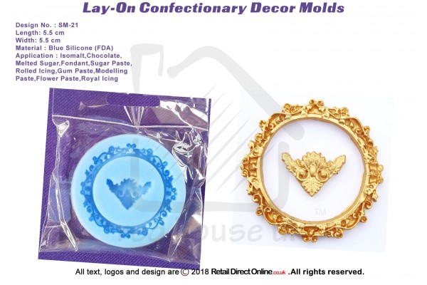 SM-31 | Silicon Molds | Silicon Moulds | For Gumpaste Sugarpaste Fondant Modelling Paste | Cake and Cupcake Decorating Craft Tool
