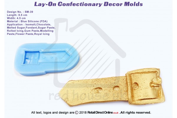 SM-39 | Silicon Molds | Silicon Moulds | For Gumpaste Sugarpaste Fondant Modelling Paste | Cake and Cupcake Decorating Craft Tool